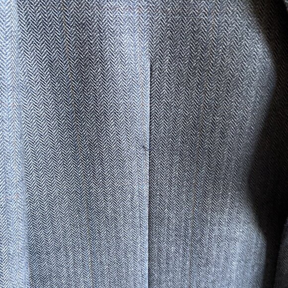 Joseph Feiss Men's Sport Coat Gray 42 R Blazer Two Button 100% Wool Executive - Picture 4 of 16